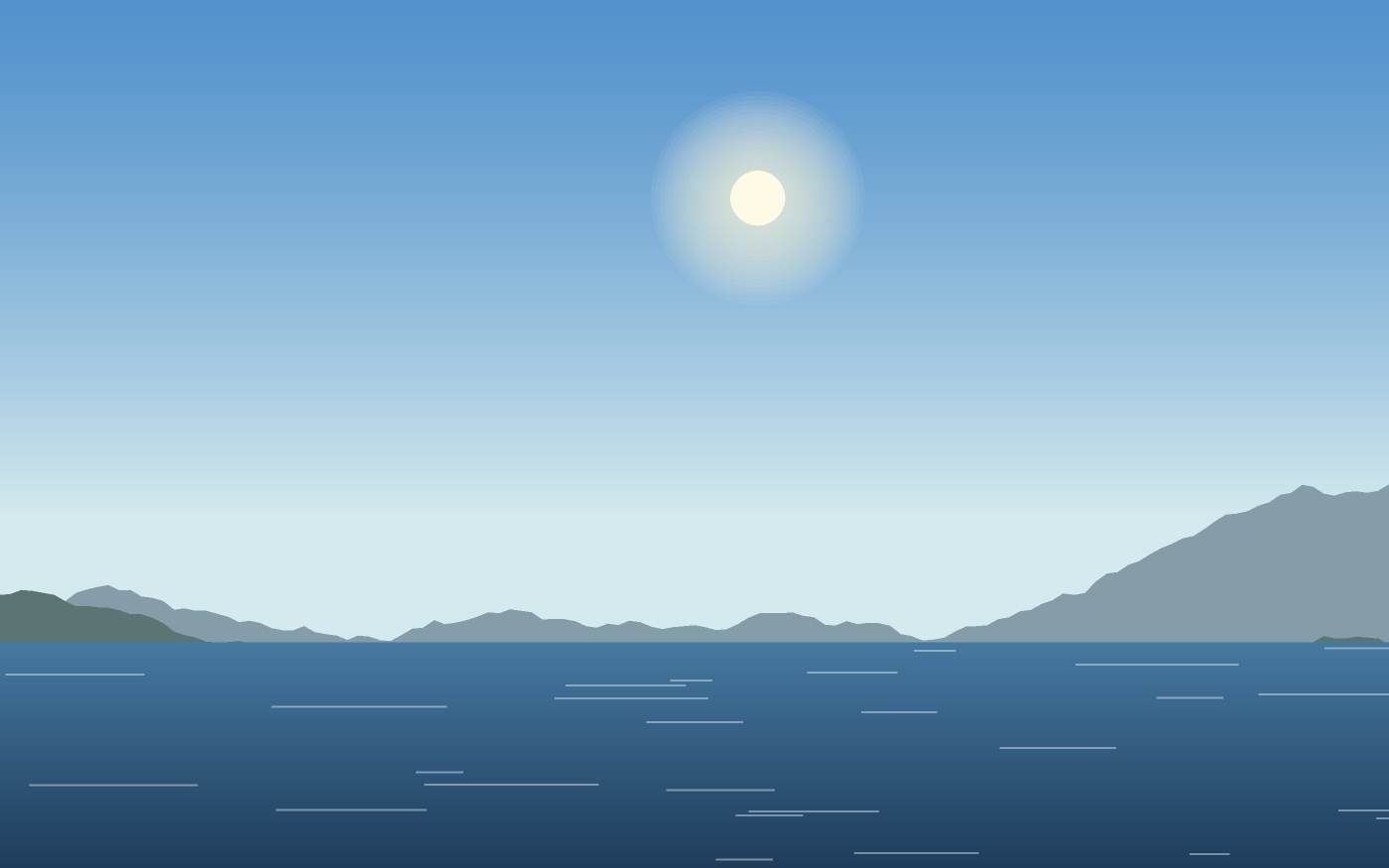 Landschaftsillustration