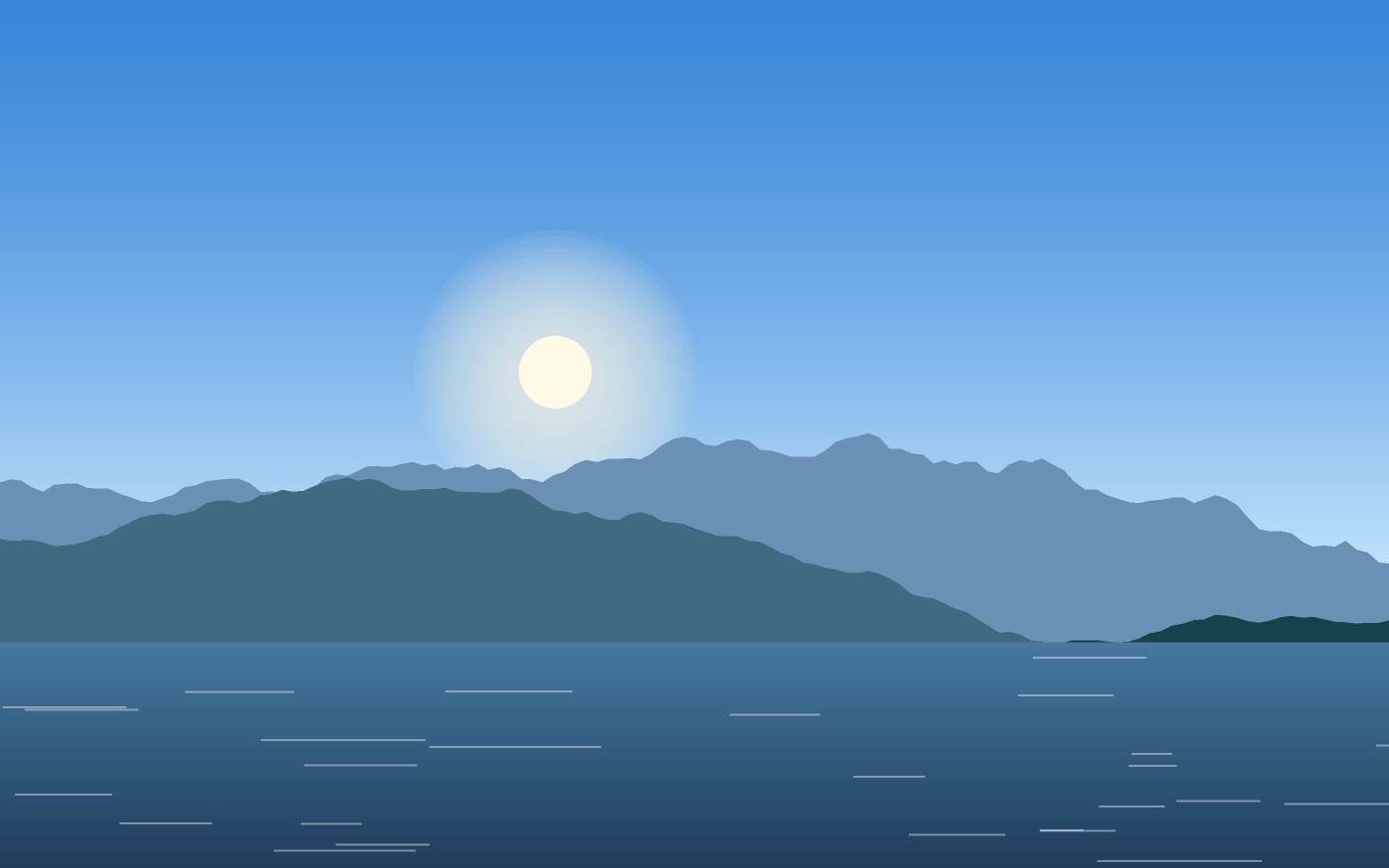 Landschaftsillustration