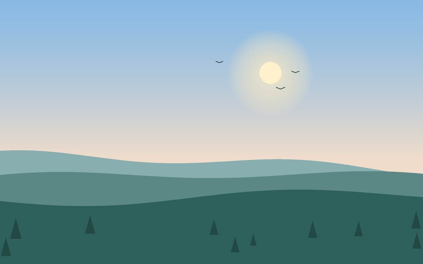 Landskabsillustration