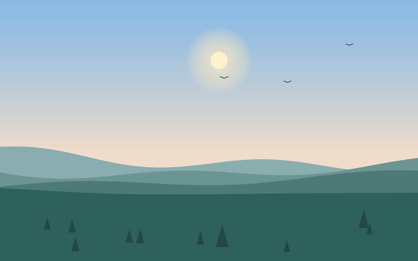 Landskabsillustration