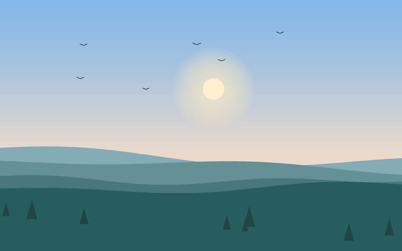 Landskabsillustration