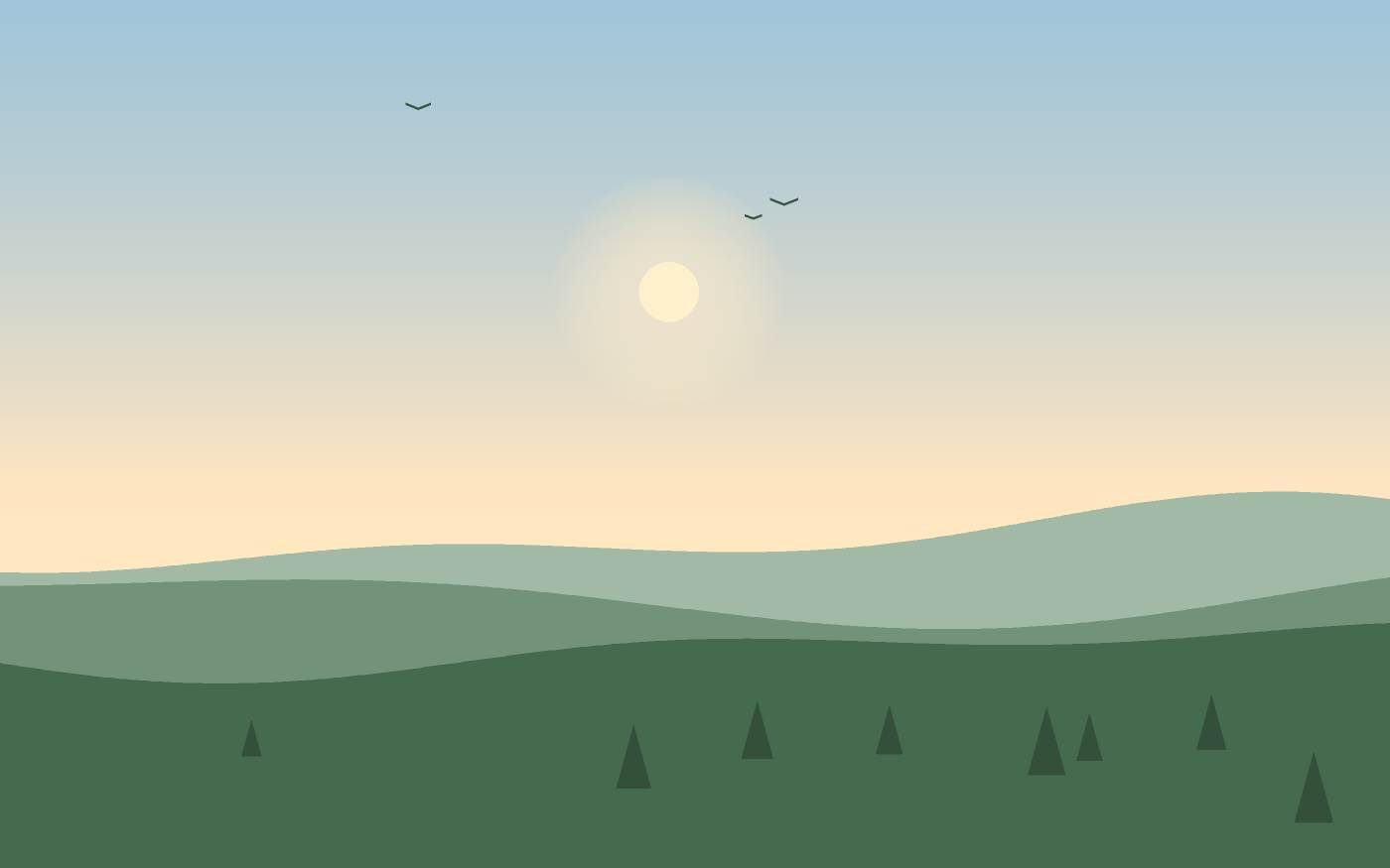 Illustration de paysage