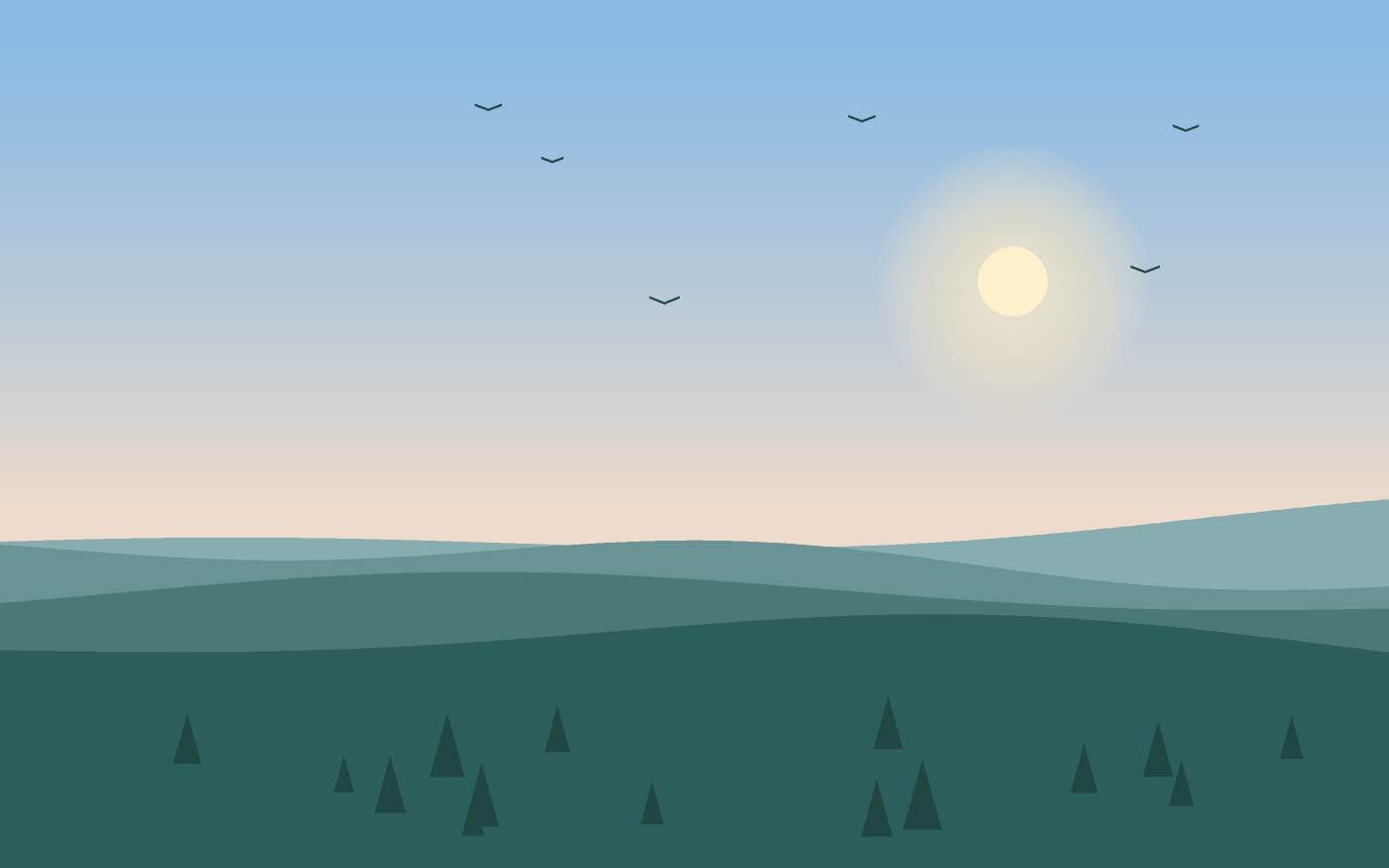 Landskapsillustration