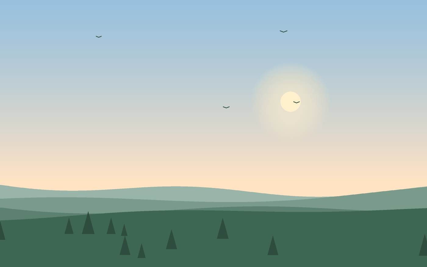 Landskapsillustration