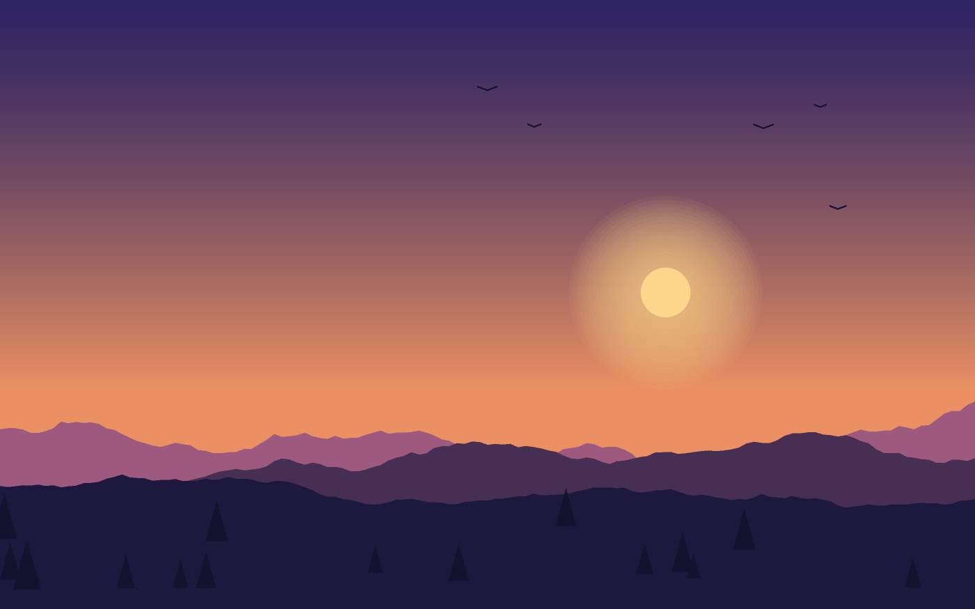 Landscape illustration