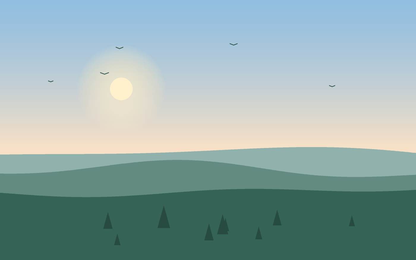 Landscape illustration